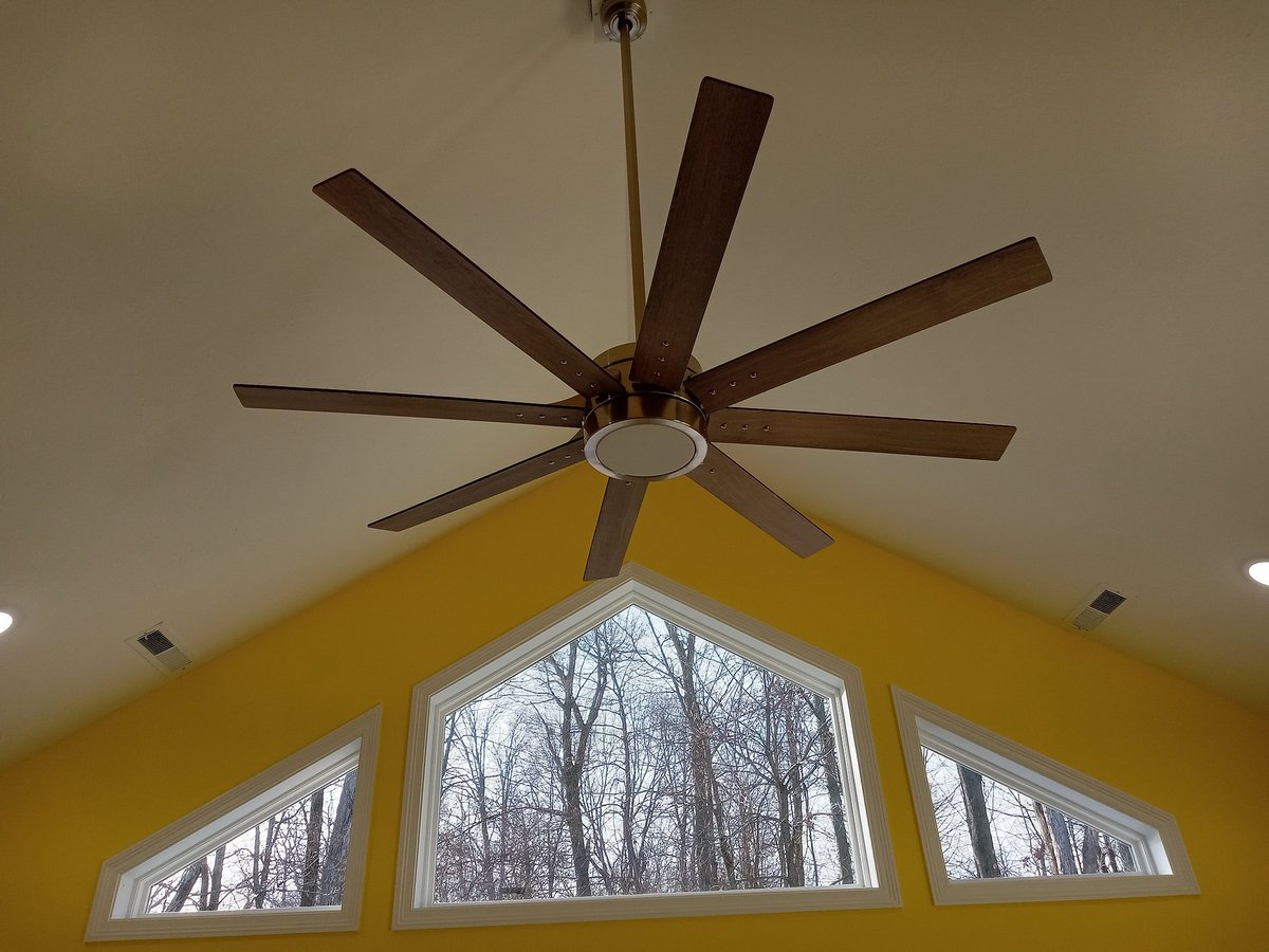 Home improvement work in progress in a Central Ohio home